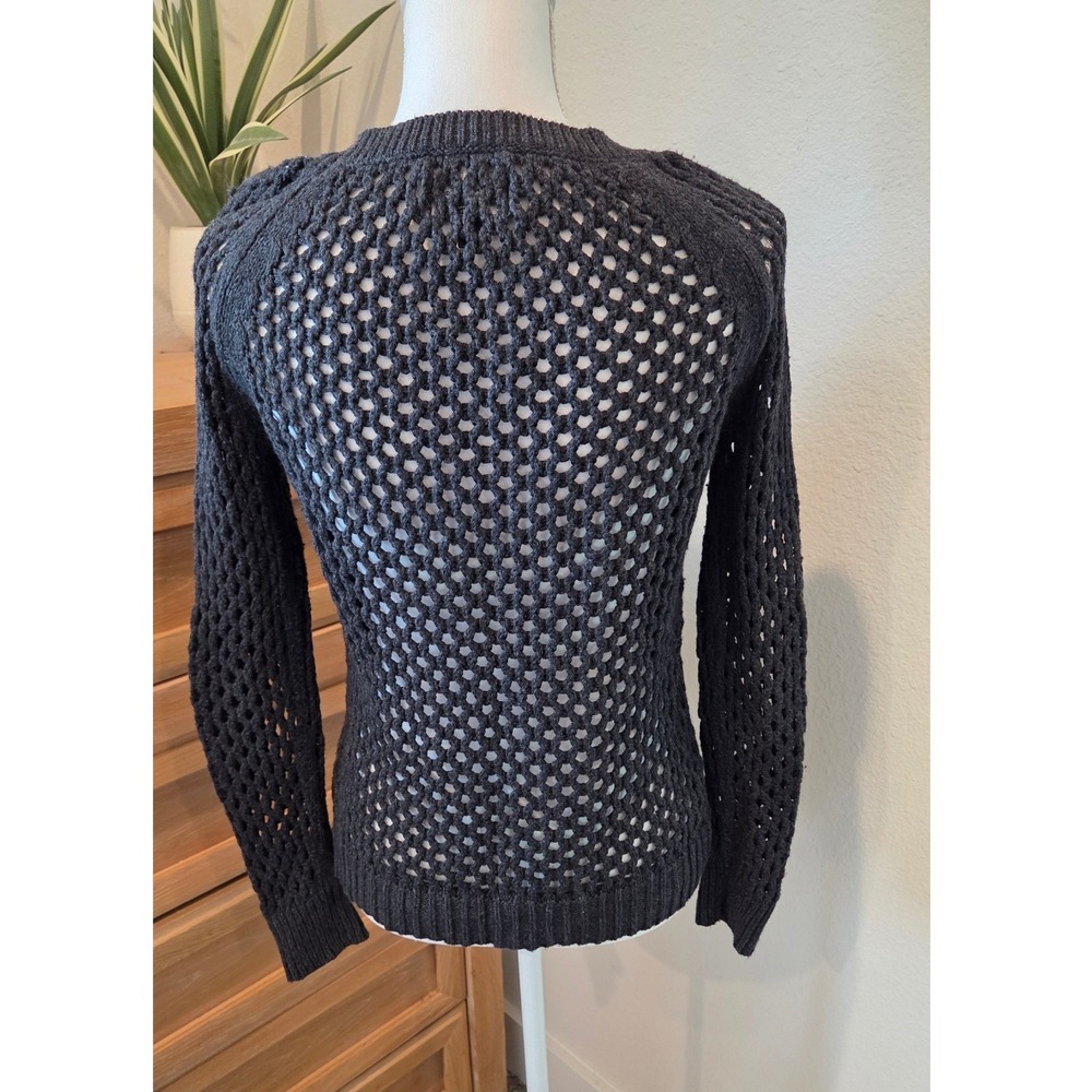 American Eagle Outfitters Womens Wool Blend Sweater Goth, Minimalist, Earthy XS - Picture 8 of 10